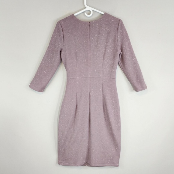 REVOLVE London Times Purple Metallic Sparkle Dress Sz. 6 - Picture 7 of 12